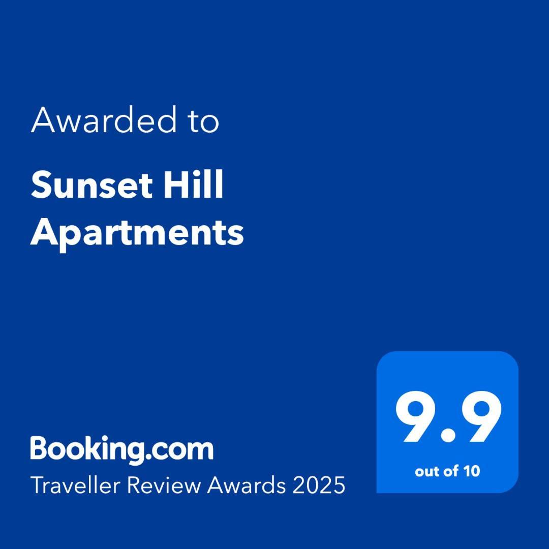 Sunset Hill Apartments Sarande Bagian luar foto
